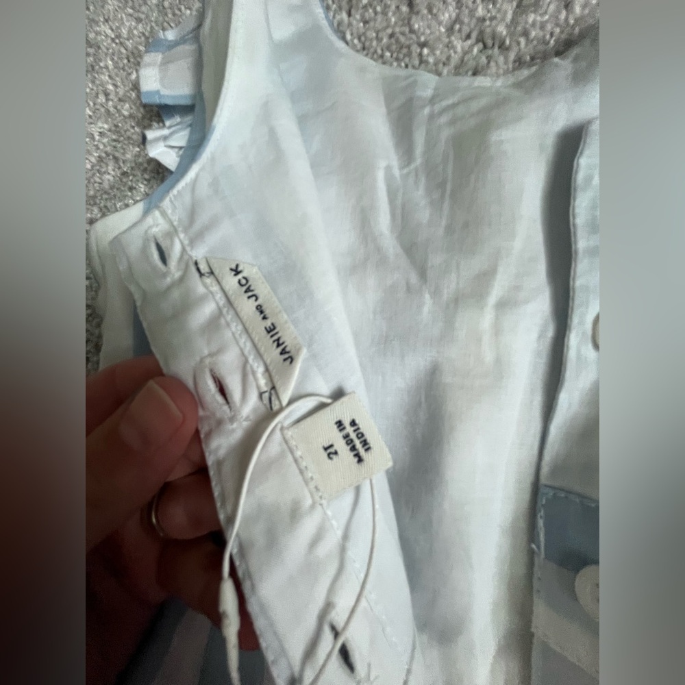 EUC Janie and Jack Wide Leg Jumpsuit - Picture 3 of 3